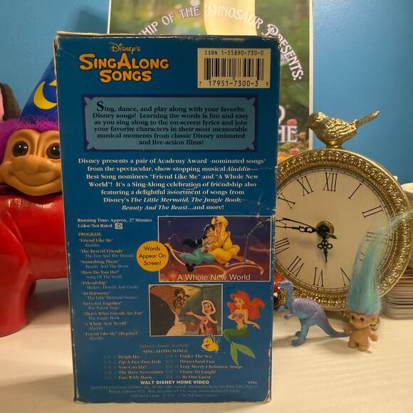 Disney Sing Along Songs Vol 11 Friend Like Me VHS 1992 | Tested, Works - Picture 2 of 4